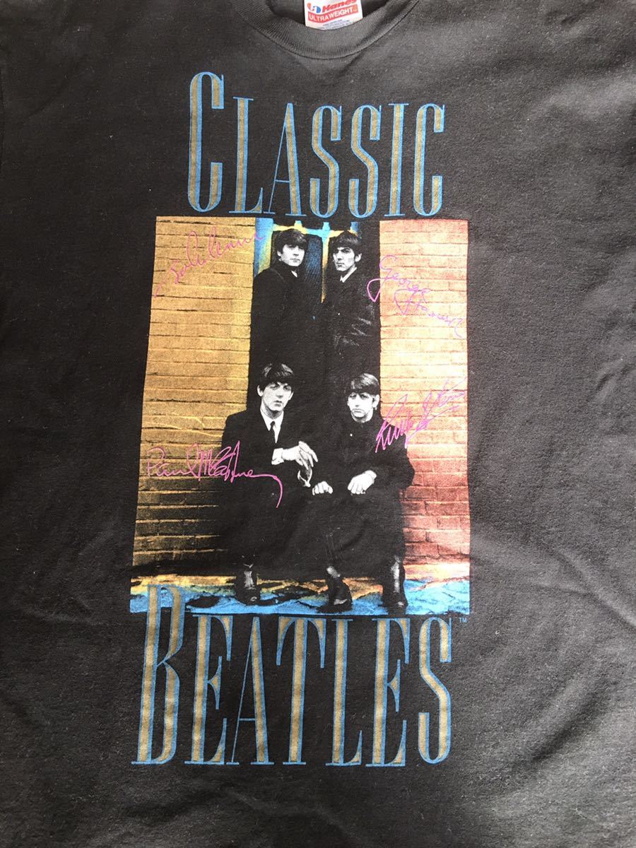 プリント Tシャツ USA製 ビートルズ Beatles Hanes L / G 42-44 