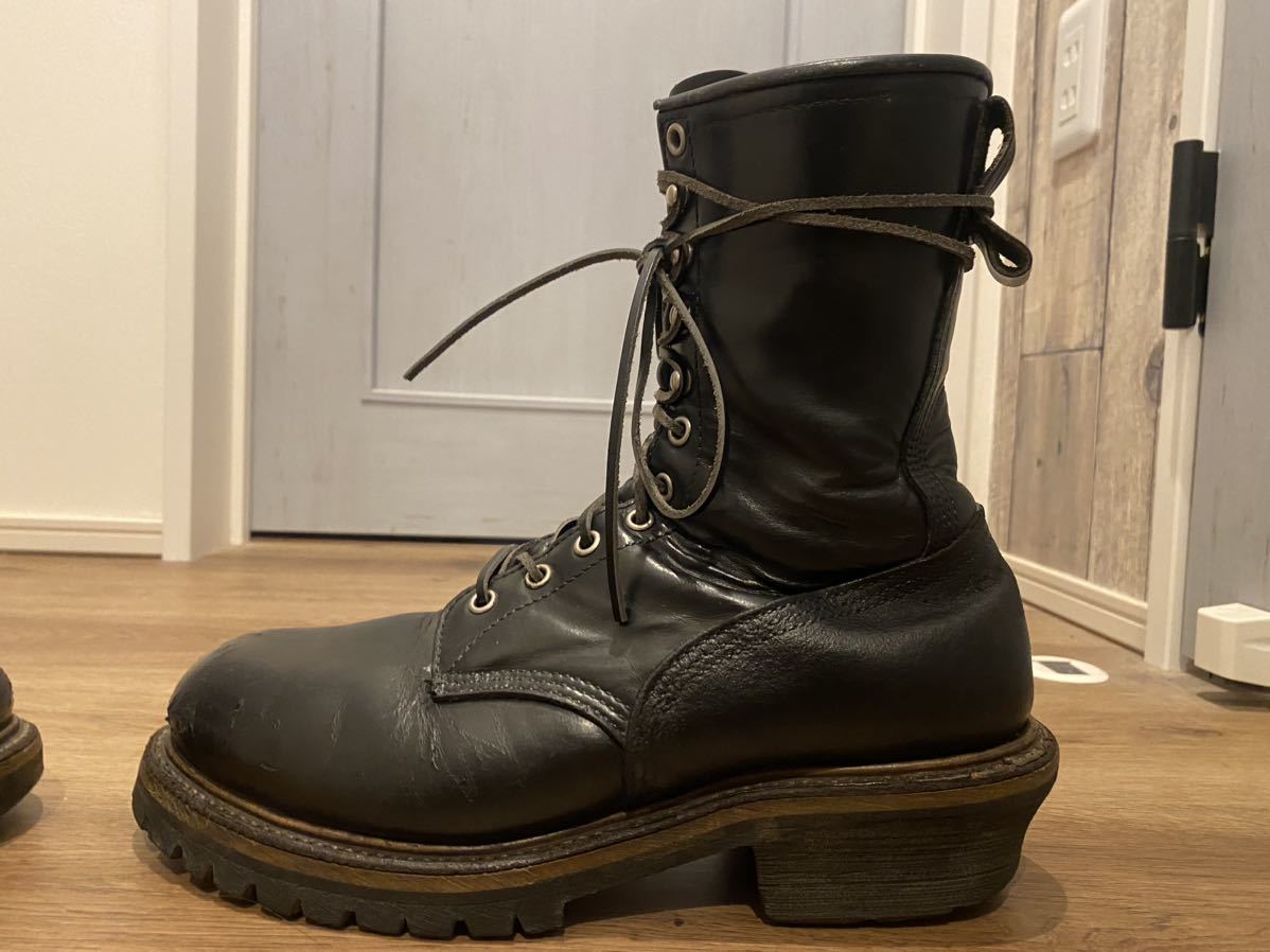 RED WING レッドウィング ロガーブーツ2218 PT91 US9.5 27.5cm 黒 