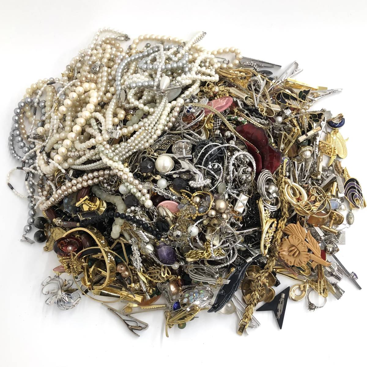 アクセサリー 大量 おまとめ メッキ セット 大量の中古品・新品