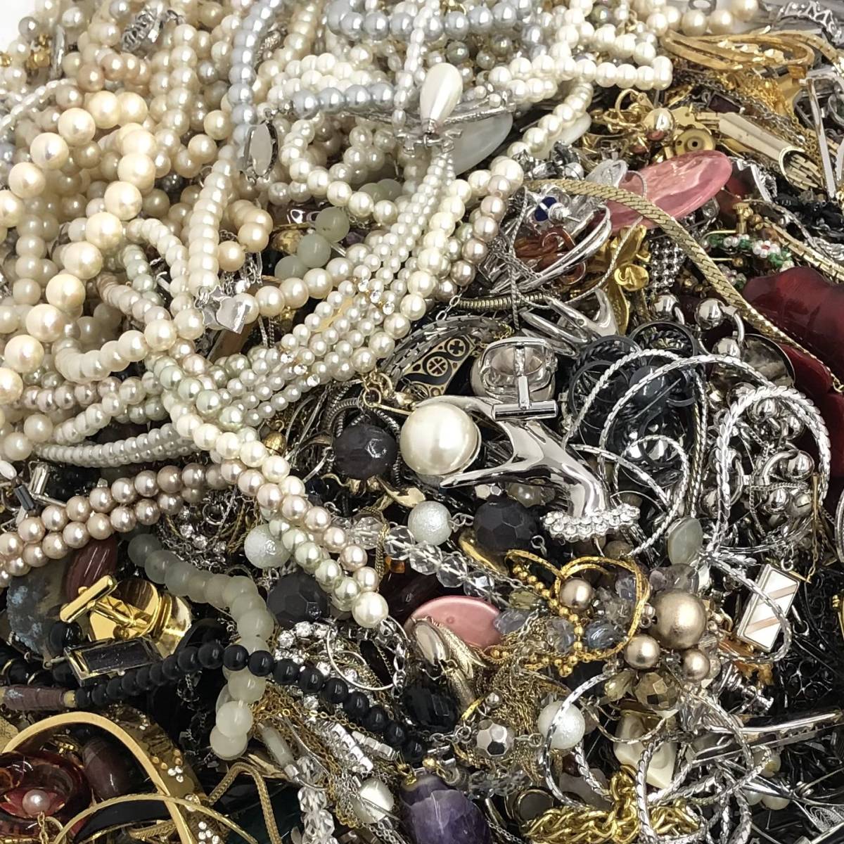 アクセサリー 大量 おまとめ メッキ セット 大量の中古品・新品