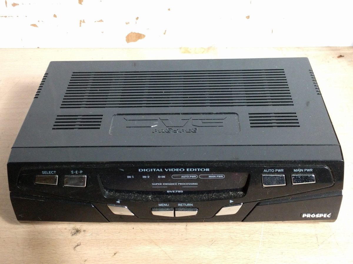 映像機器 プロスペック デジタルビデオ編集機 DVE792W