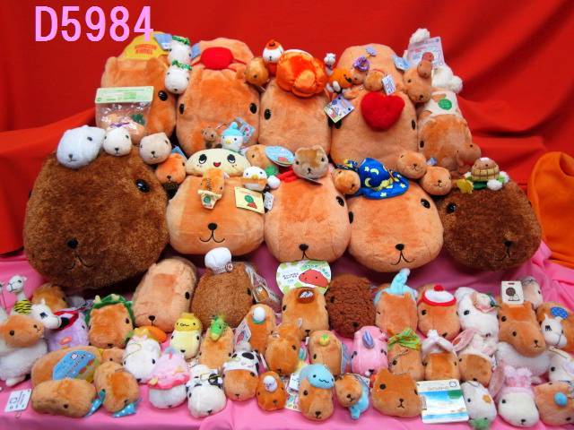 D5984L ☆カピバラさん 一番くじあり 紙タグ付き大多数 レア品