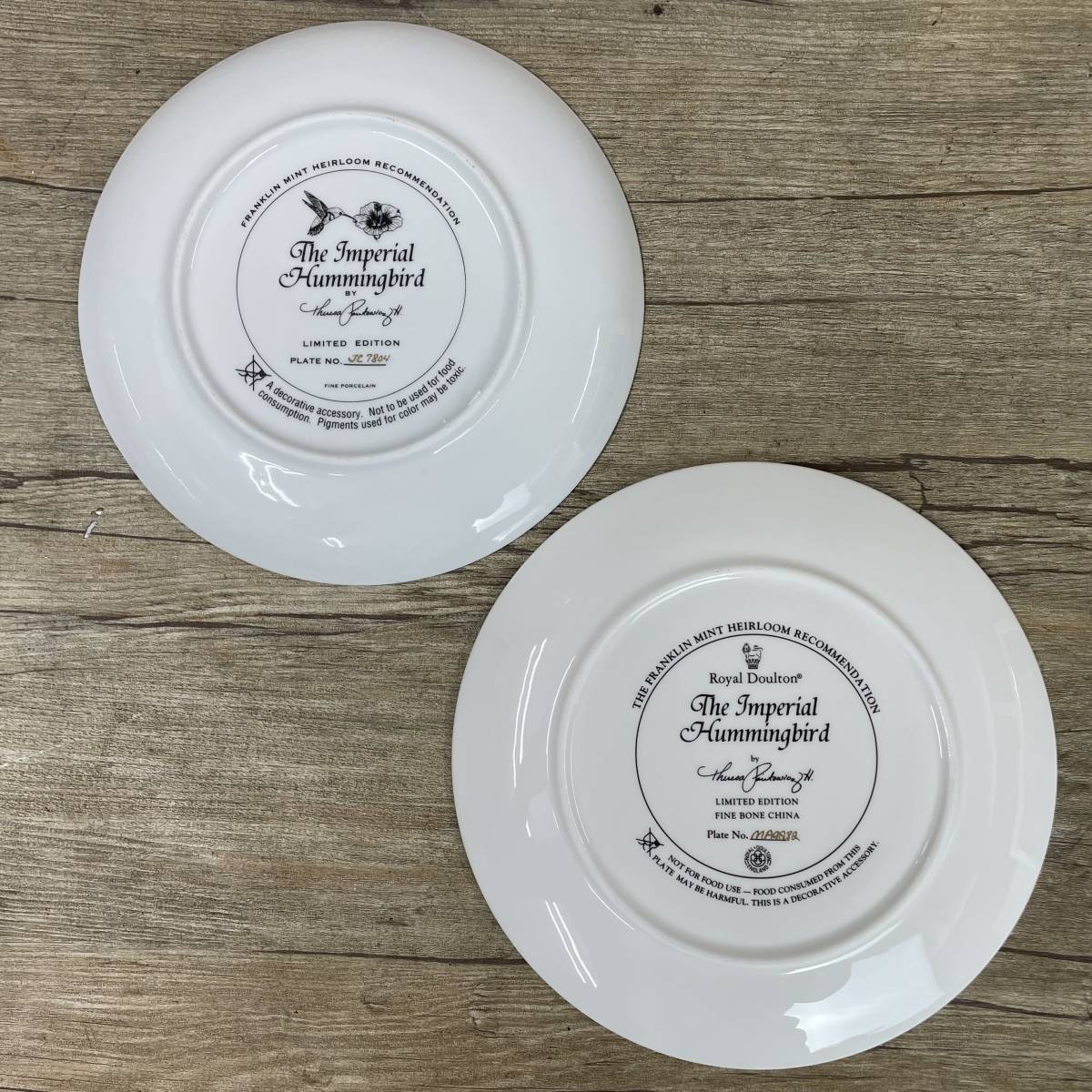 ROYAL DOULTON/ロイヤルドルトン FRANKLIN MINT/フランクリンミント