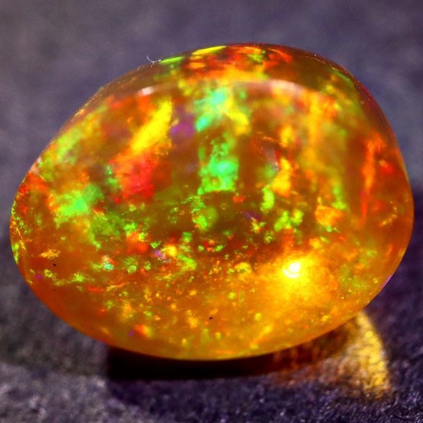 高品質&遊色抜群!!1.850ct 天然ファイアオパール メキシコ産＜裸石