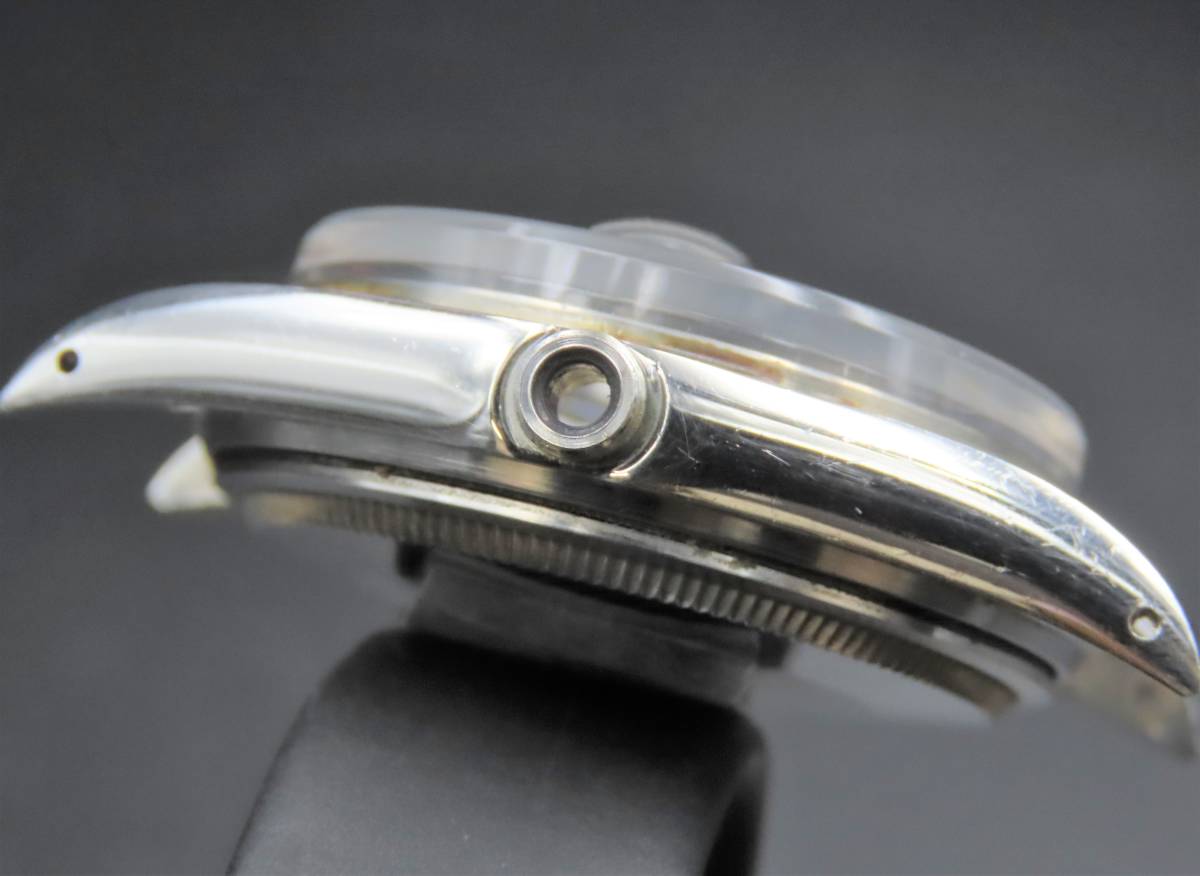 ROLEX 時計ケース オリジナル部品 ミドルケース・リュウズ・裏蓋・風防 