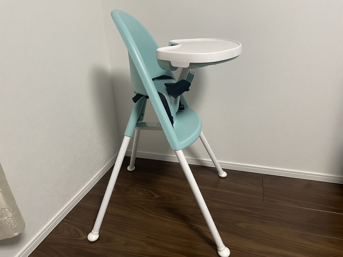 ベビービョルン 折りたたみ ハイチェア ベビーチェア　ベルト付　元箱取説あり ベビービョルン 折りたたみ ハイチェア ベビーチェア ベルト付 元箱取