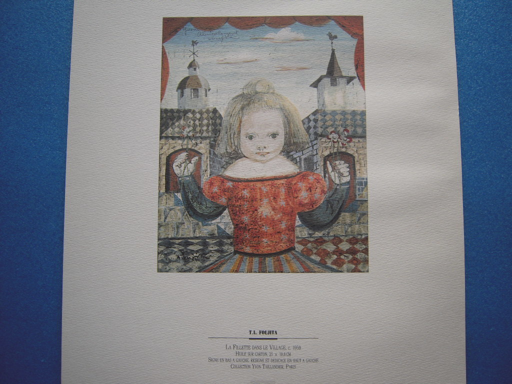 Foujita,l'effet de la ligne(藤田嗣治展図録)Galerie John Sayegh