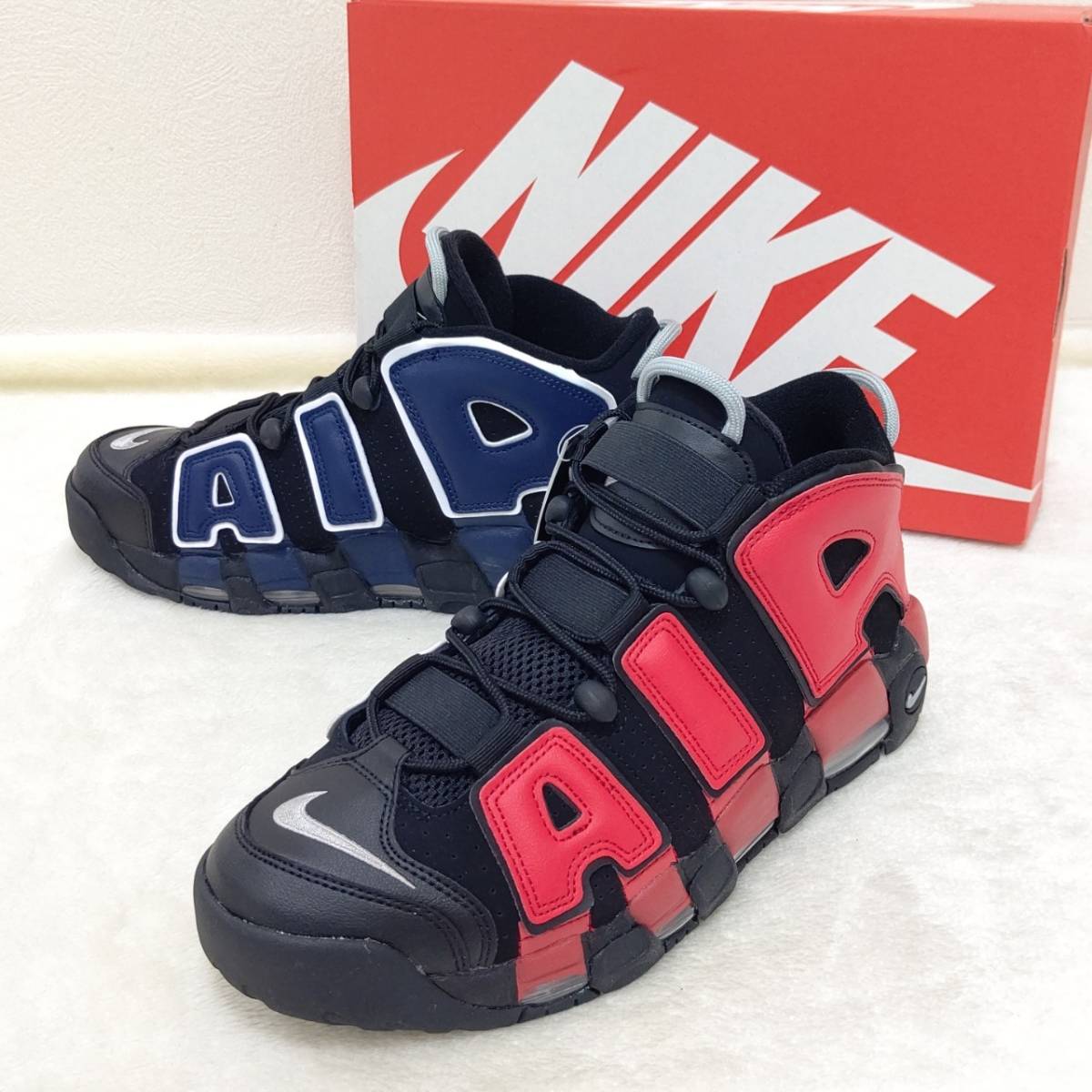 新品箱付!!【NIKE】ナイキ AIR MORE OPTEMPO  