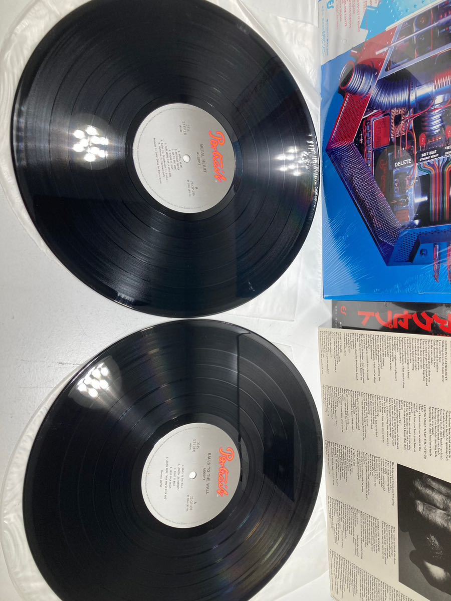 洋楽LPレコード 3枚まとめて　アクセプト　a~ha_5