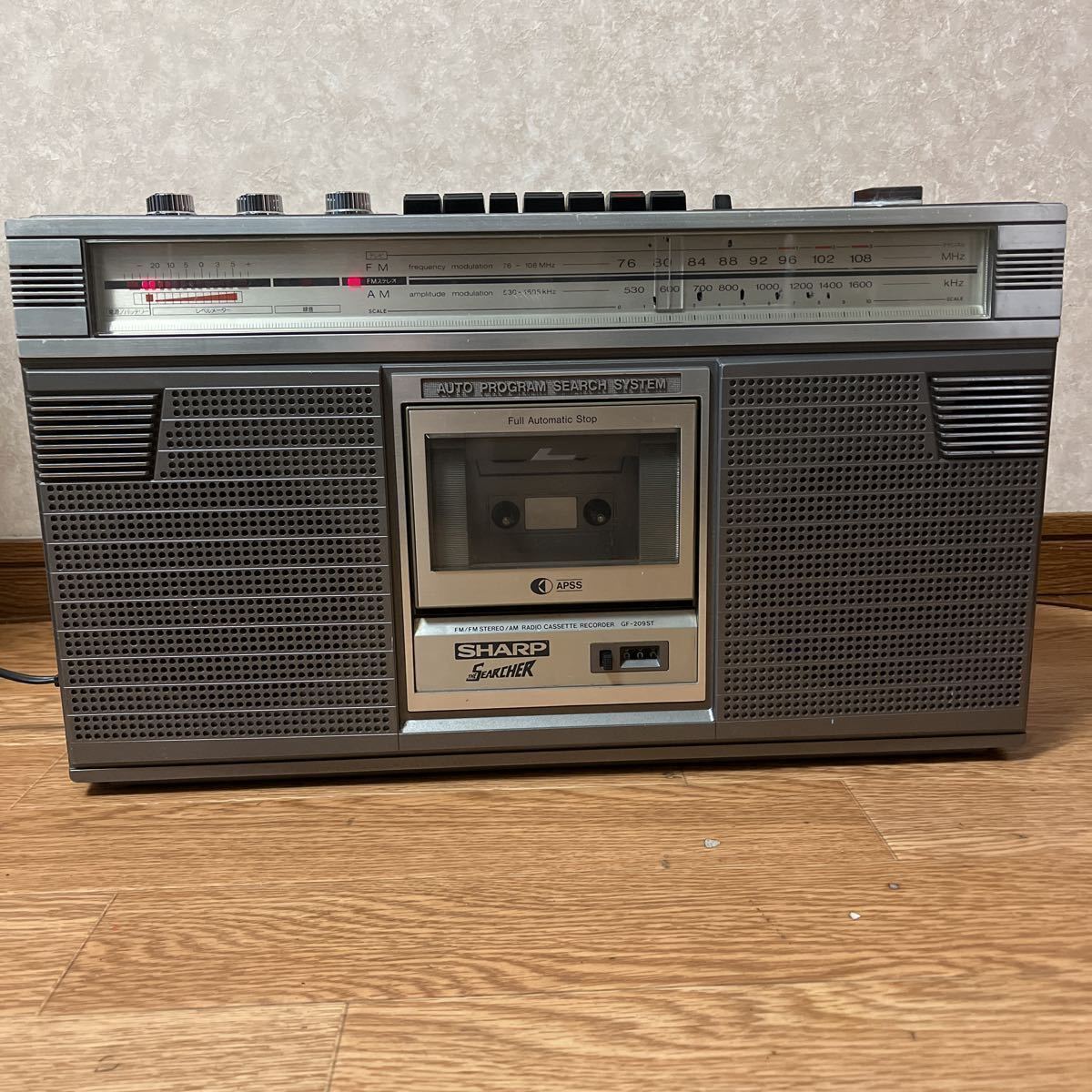 SHARP ラジカセ GF-209 ST ☆ジャンク
