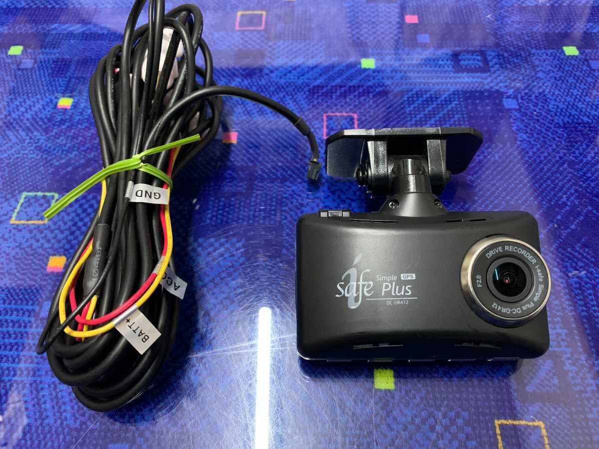コムテック ドライブレコーダー DC-DR412 美品！送料無料！