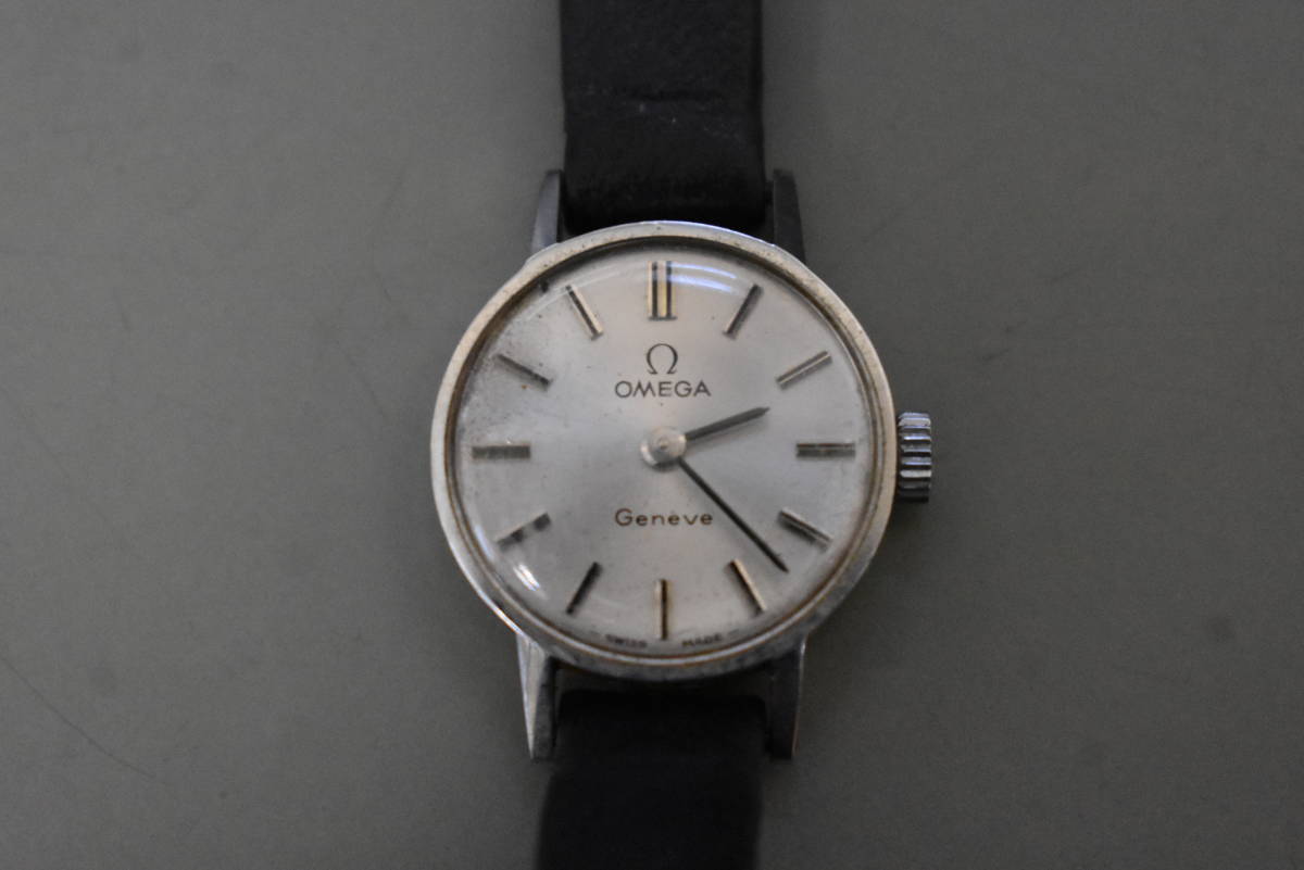 うぶ品　OMEGA Geneve　オメガ ジュネーブ　レディース腕時計　未整備品　ジャンク