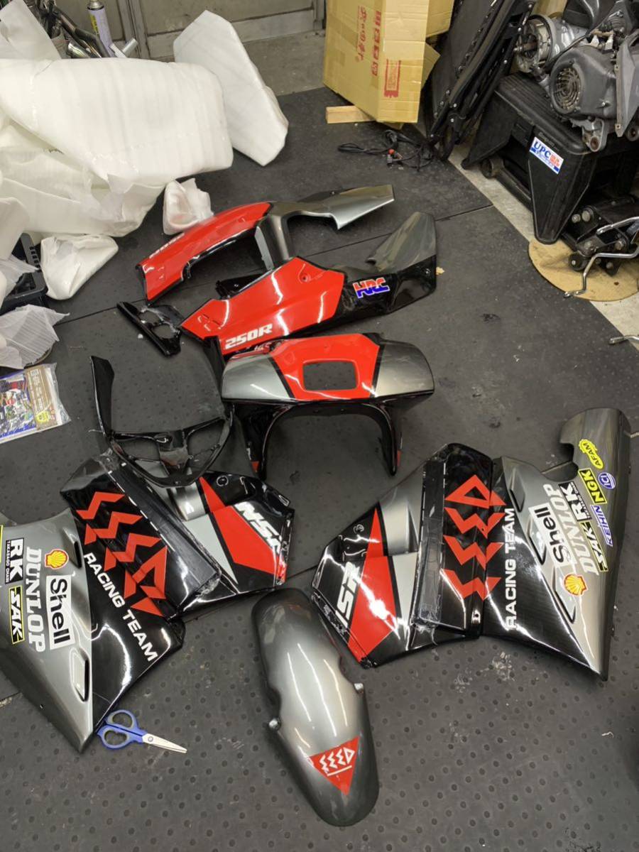 NSR250 MC18 カウルセット SEEDカラー NSR250R MC18 HONDA 社外カウル