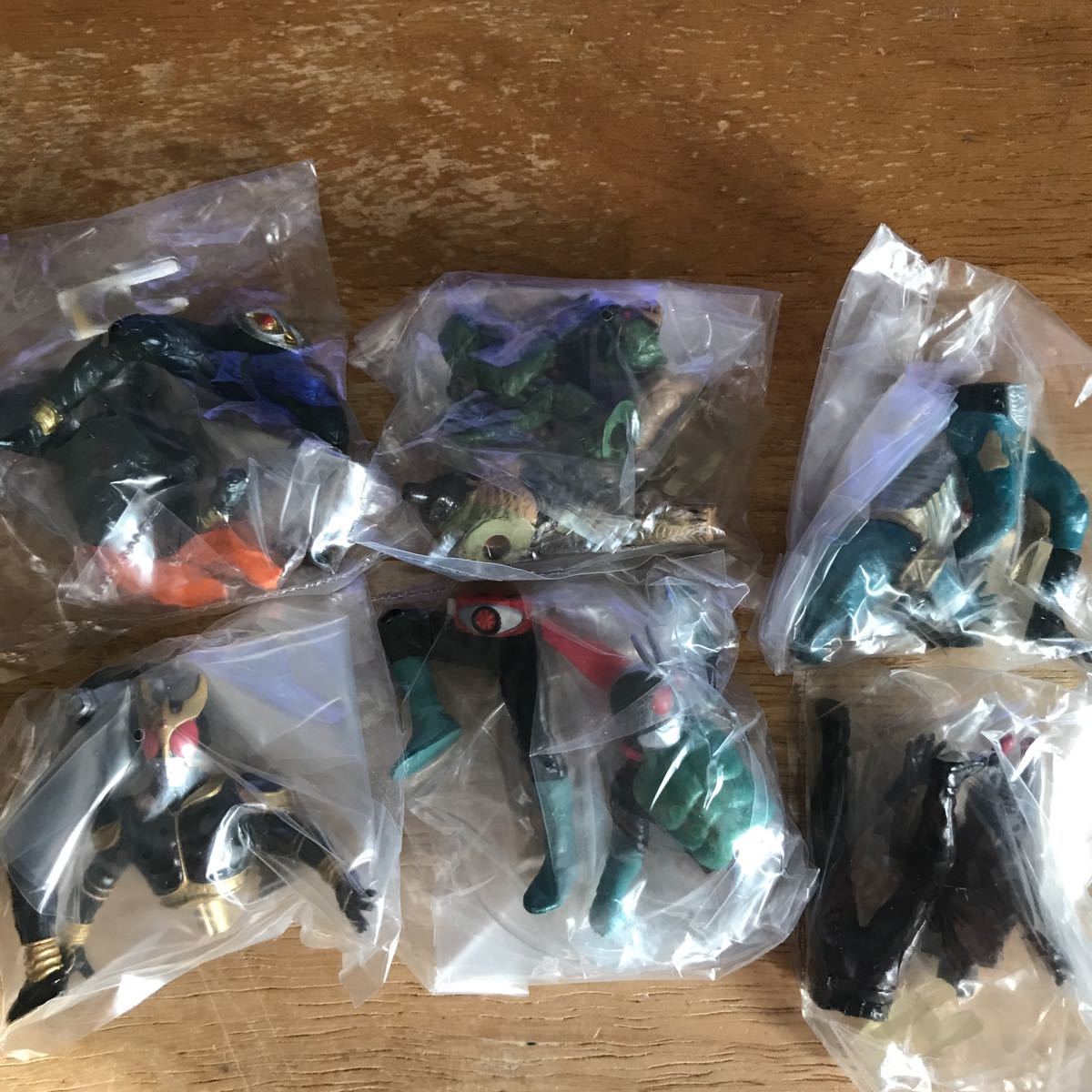 HG仮面ライダー 必殺のライダーキック編 全6種 ミニブック付バンダイ 