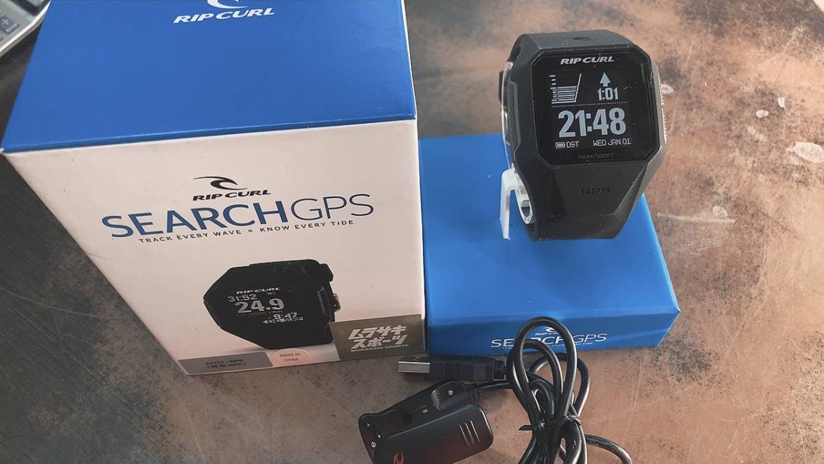 サーファーに！【美品】 リップカール SEARCH GPS サーフウォッチ