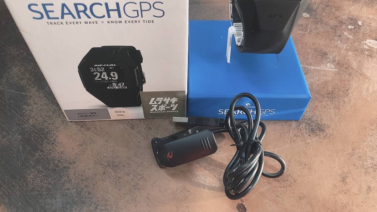 サーファーに！【美品】 リップカール SEARCH GPS サーフウォッチ