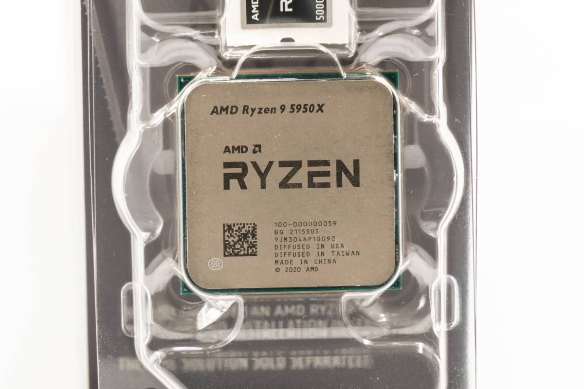動作確認済み 日本国内正規品 Ryzen 9 5950X BOX 16コア 32スレッド 0