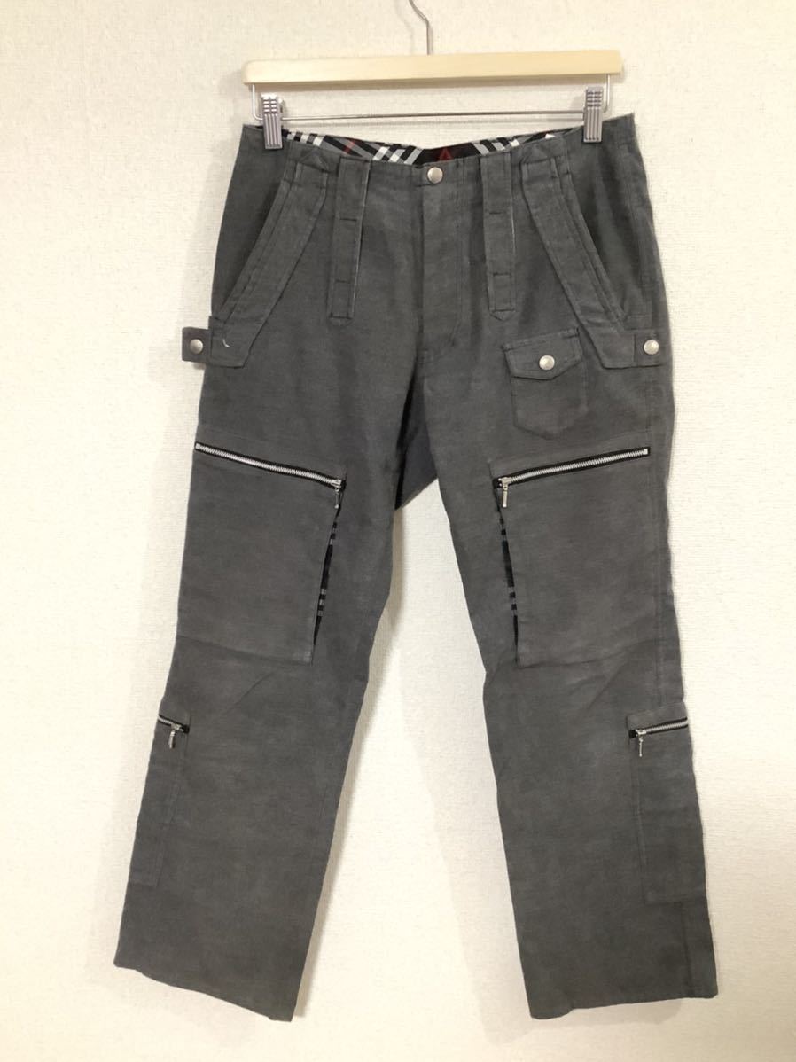 A-238 BURBERRY BLACKLABEL バーバリー ブラックレーベル カーゴパンツ  