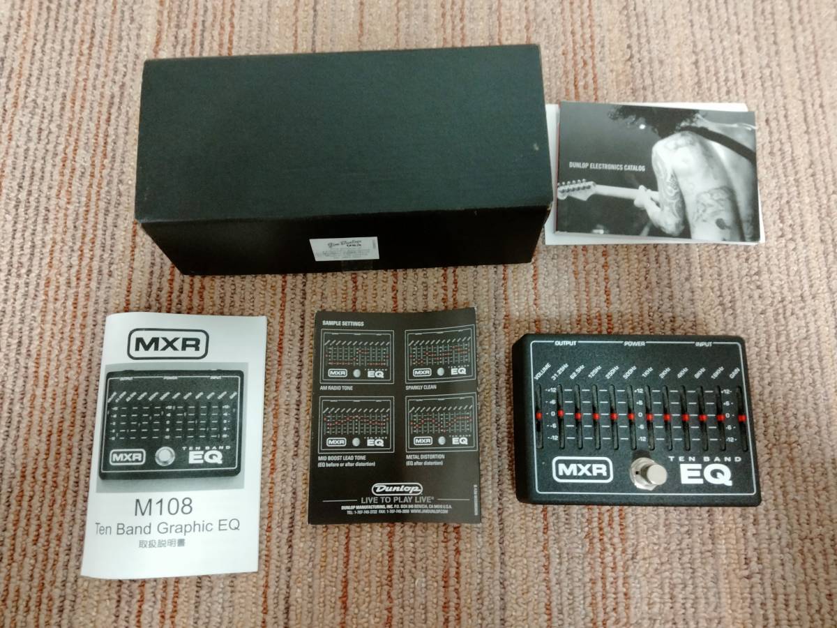 中古】MXR 10BAND EQ M108M イコライザー MXR 【公式通販】
