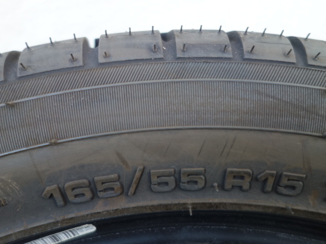 爆買い，お得 極上バリ山◆ ◆ 165/55R15 ◆ ATR-K Economist ◆9部山 4本セット2021年製