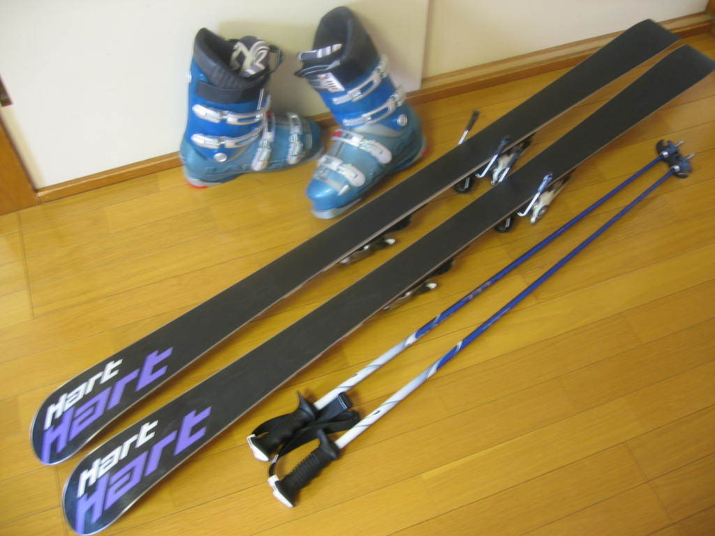 メンズスキーセット 板 Hart Circuit C9.2ST 160cm・ブーツ ラング 26 