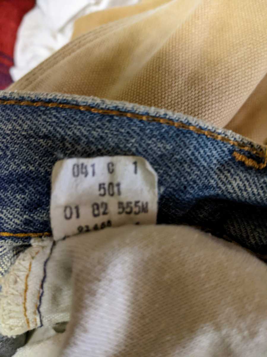 80s USA製 リーバイス501 ヴィンテージ 赤耳 1982年製 w31×L34 レッド 