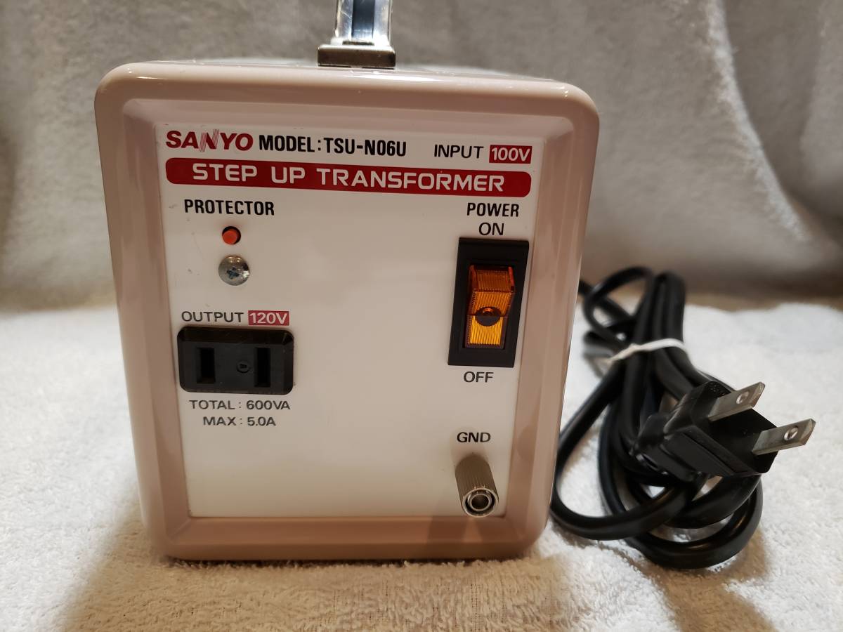 SANYO ステップアップトランス TSU-N09E 変圧器 SANYO ステップアップ