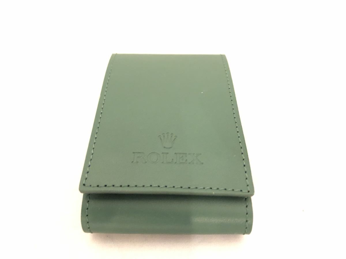 【送料無料】未使用品 美品 ROLEX ロレックス 腕時計収納ケース ノベルティ 非売品 レザー 保管ケース トラベルケース