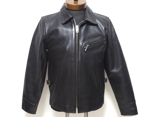 BLUE CROSS ブルークロス レザージャケット あつく ヴィンテージ 本革 