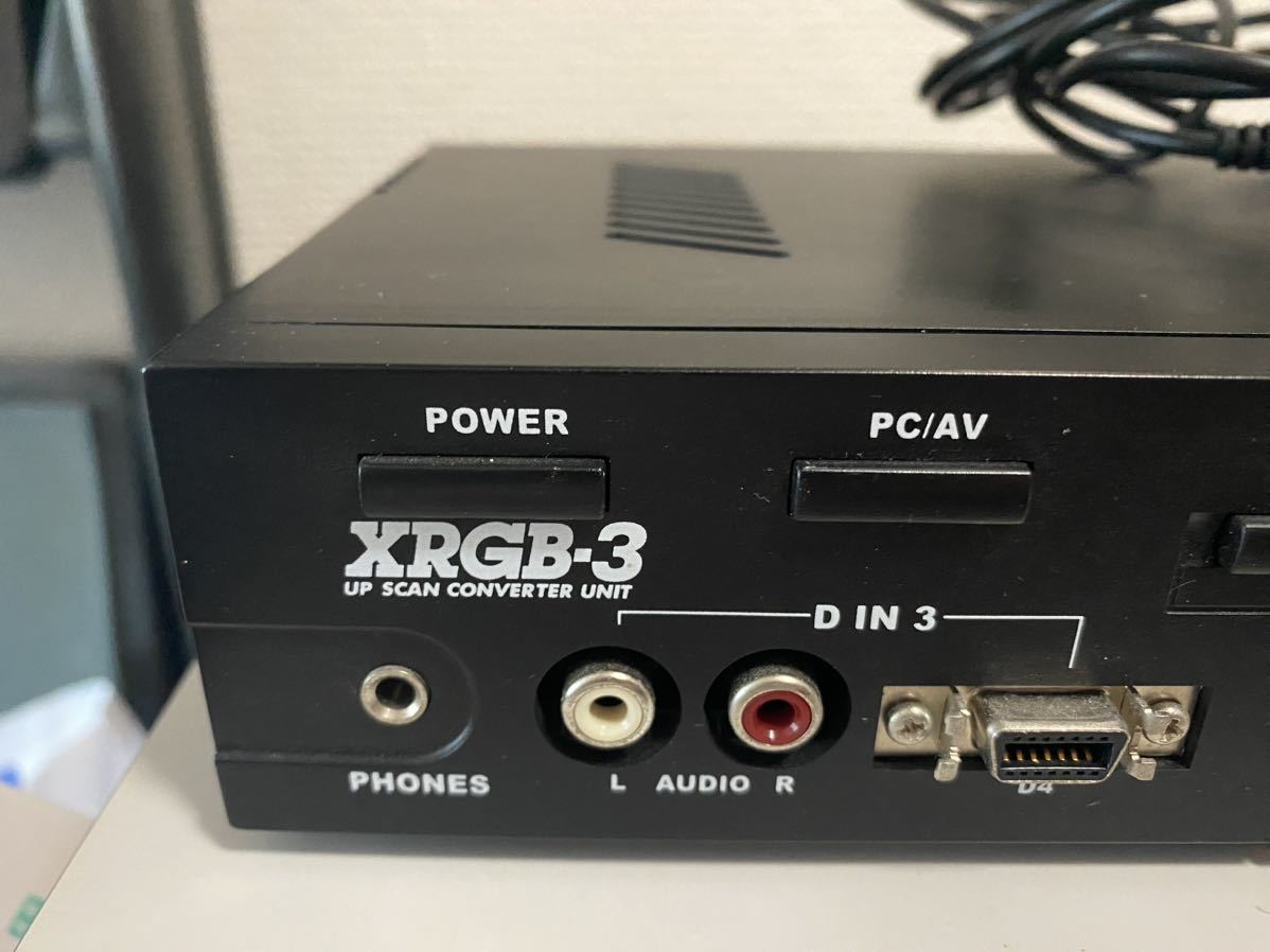 XRGB-3 アップスキャン ユニットコンバーター 電波新聞社XRGB-3DVI対応