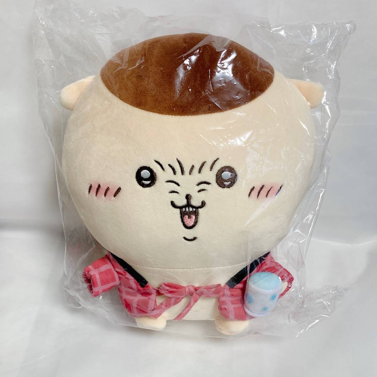 ちいかわ くりまんじゅうのしっぽり相棒ぬいぐるみ 未開封 (ハチワレ 