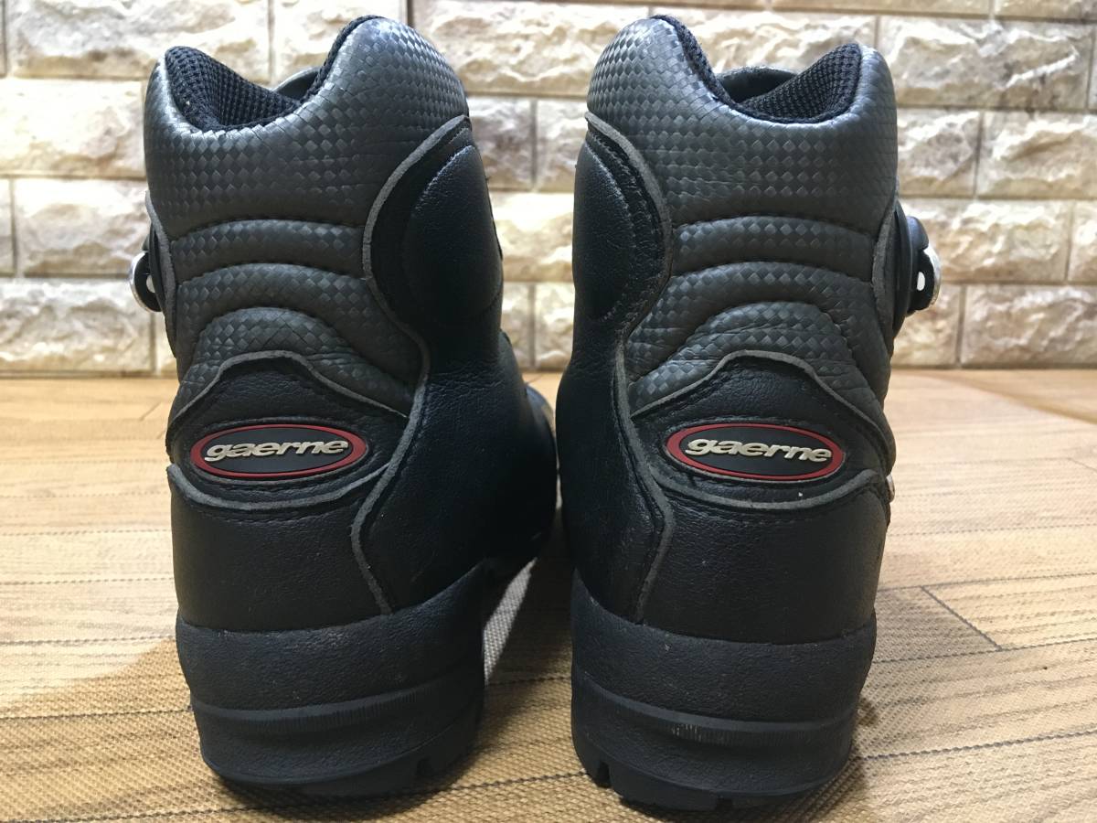 GAERNE TOUGH GEAR ライディングブーツ ブラック色 表記EU41/JP26 普段