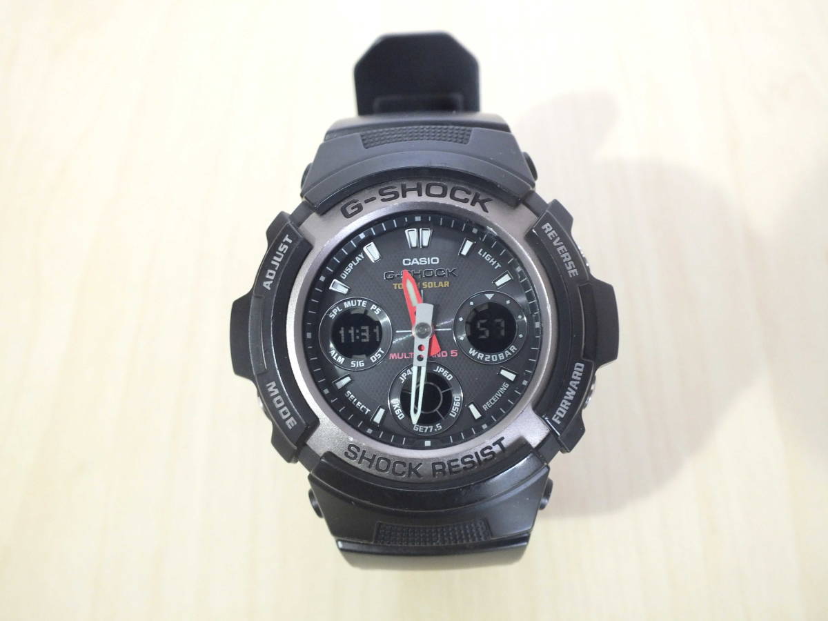 CASIO カシオ G-SHOCK 4765 AWG-101 電波ソーラー タフソーラー