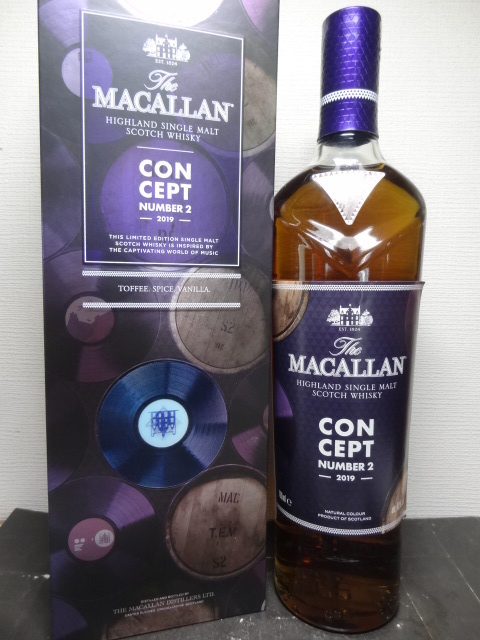 ザ・マッカラン コンセプトNo.2 ー2019ー 40％ 700ml / The MACALLAN