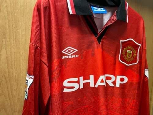 1995 マンチェスター・ユナイテッドFC ユニフォーム ベッカム 長袖