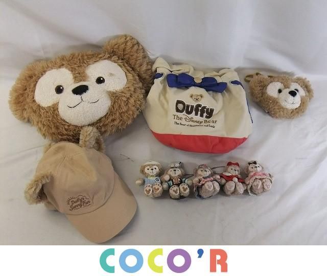 Disney ディズニー ダッフルバッグ ダッフィー シェリーメイと他のぬいぐるみバッジ カチューシャ Riyapatuna Com