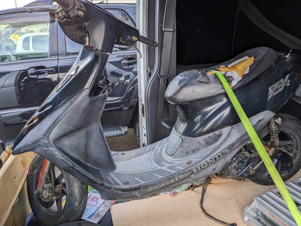 正月限定セール◇初期型ライブディオZX◇Dio AF35◇黒アルミホイール