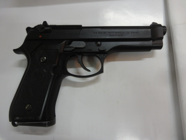 ♪大 東京マルイ M92F ガスブローバック 箱付き 取説欠品 中古 【公式