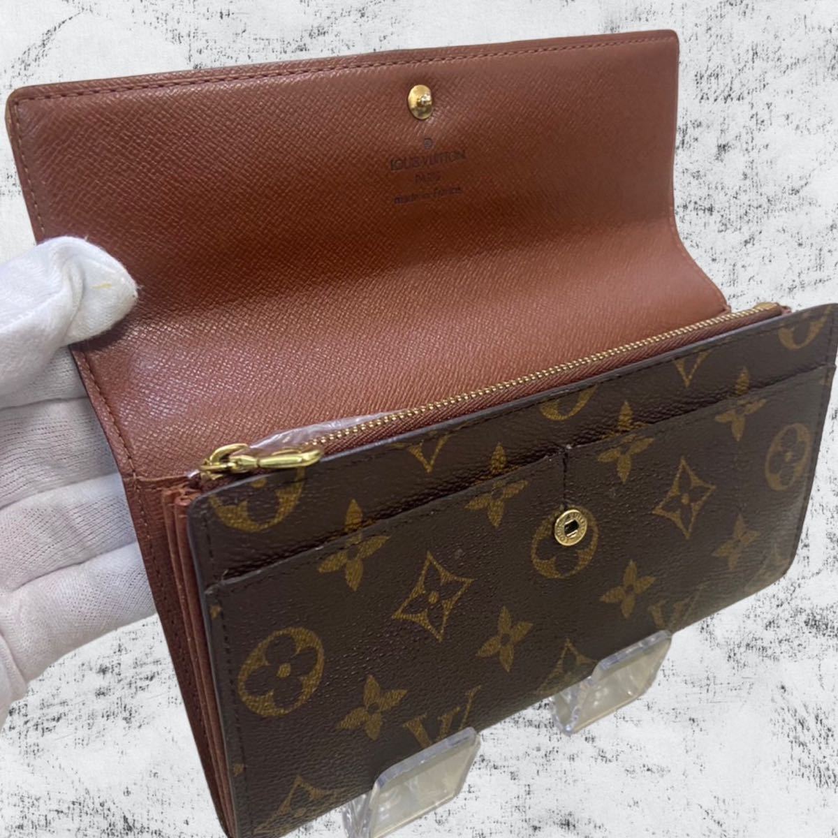 ✨正規品✨ルイヴィトン モノグラム ポルトモネ クレディ 長財布 付属
