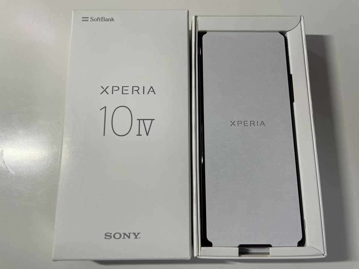 Xperia 10 IV 6インチ メモリー6GB ストレージ128GB ブラック Xperia 10 IV 6インチ メモリー6GB ストレージ128GB ブラック