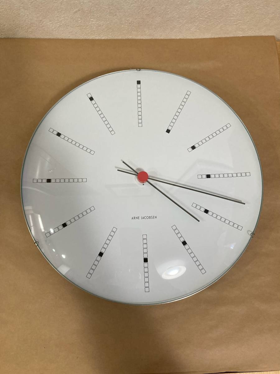ARNE JACOBSEN アルネ ヤコブセン BANKERS バンカーズ 掛け時計 29cm