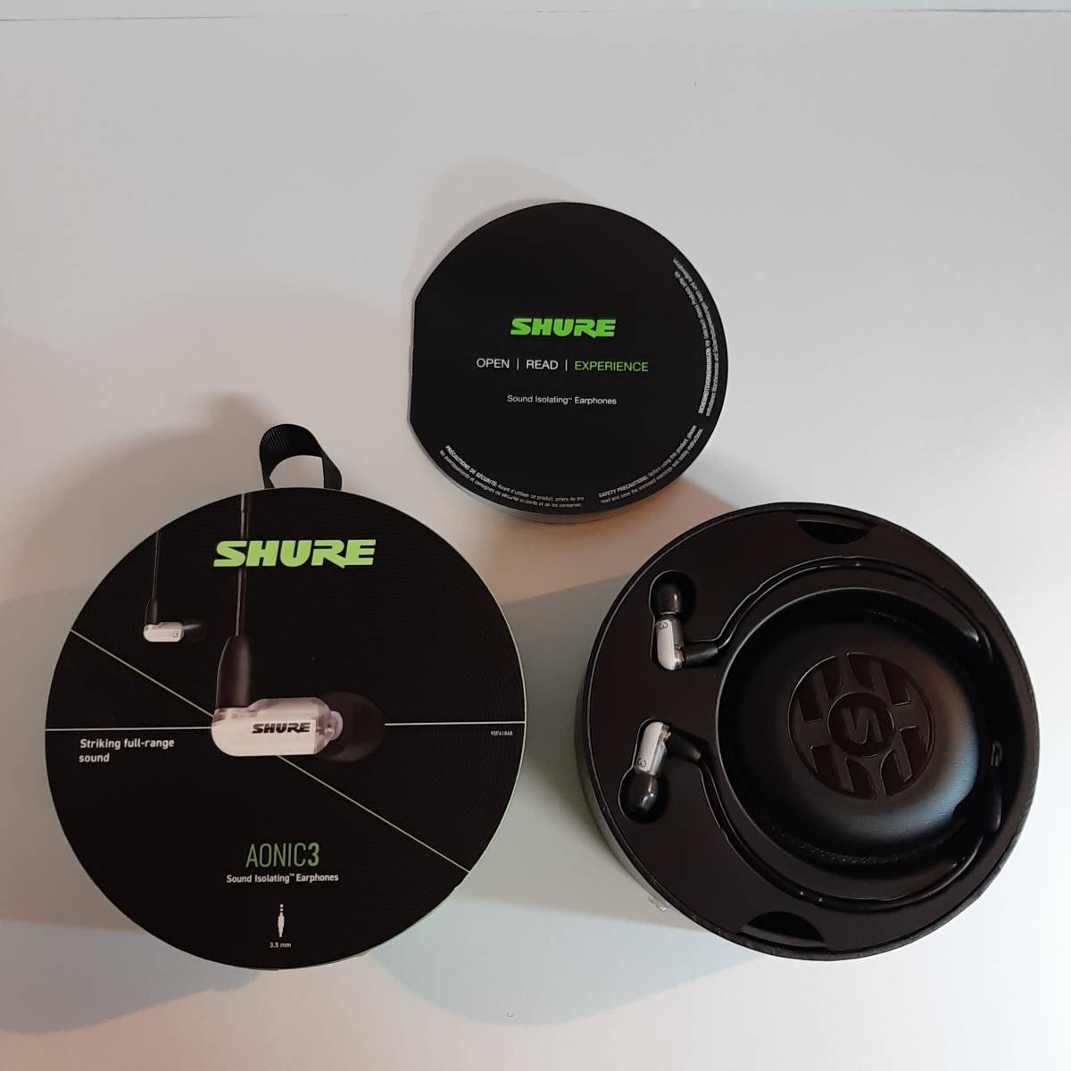 SHURE シュア AONIC 3 SE31BAWUNI-A [ホワイト] 高遮音性 イヤホン