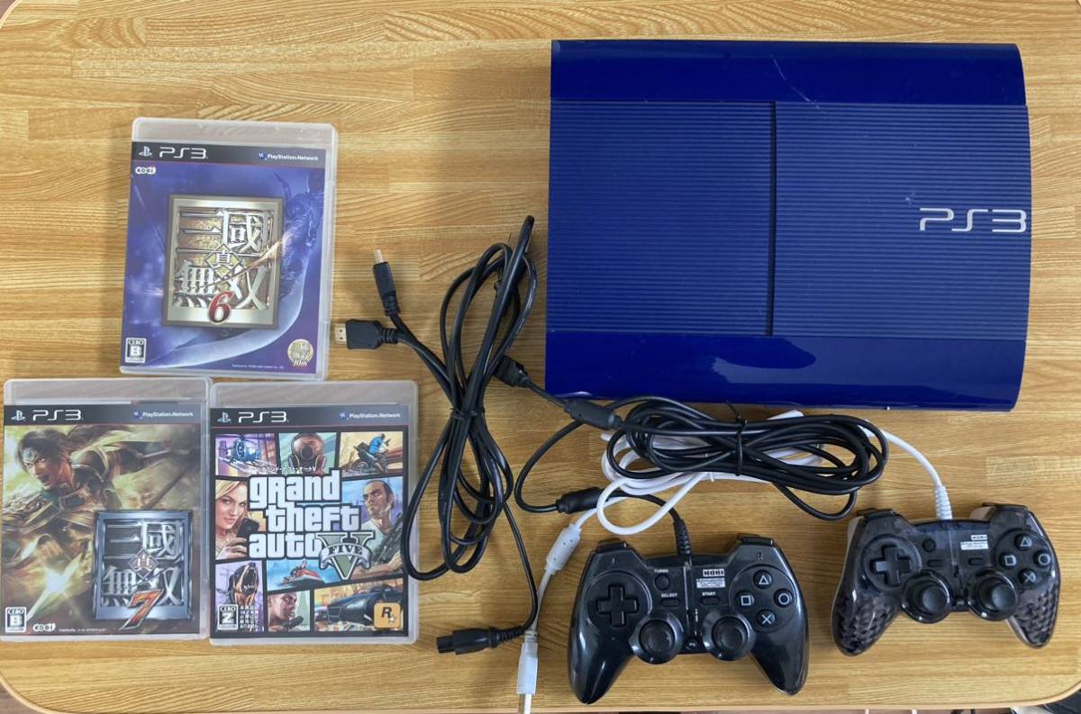 プレステプレイステーション3 本体 コントローラー ソフト3本 本体