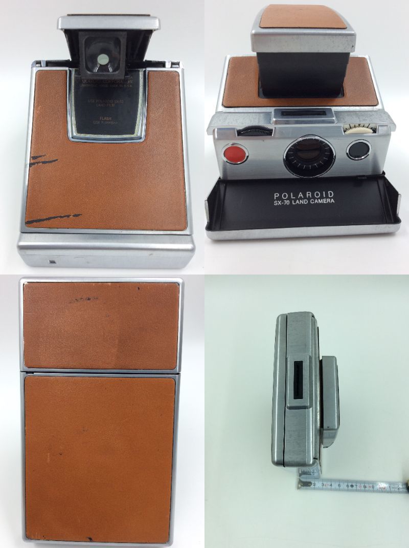 POLAROID】ポラロイドカメラ SX-70 MADE IN U.S.A 1972年 昭和