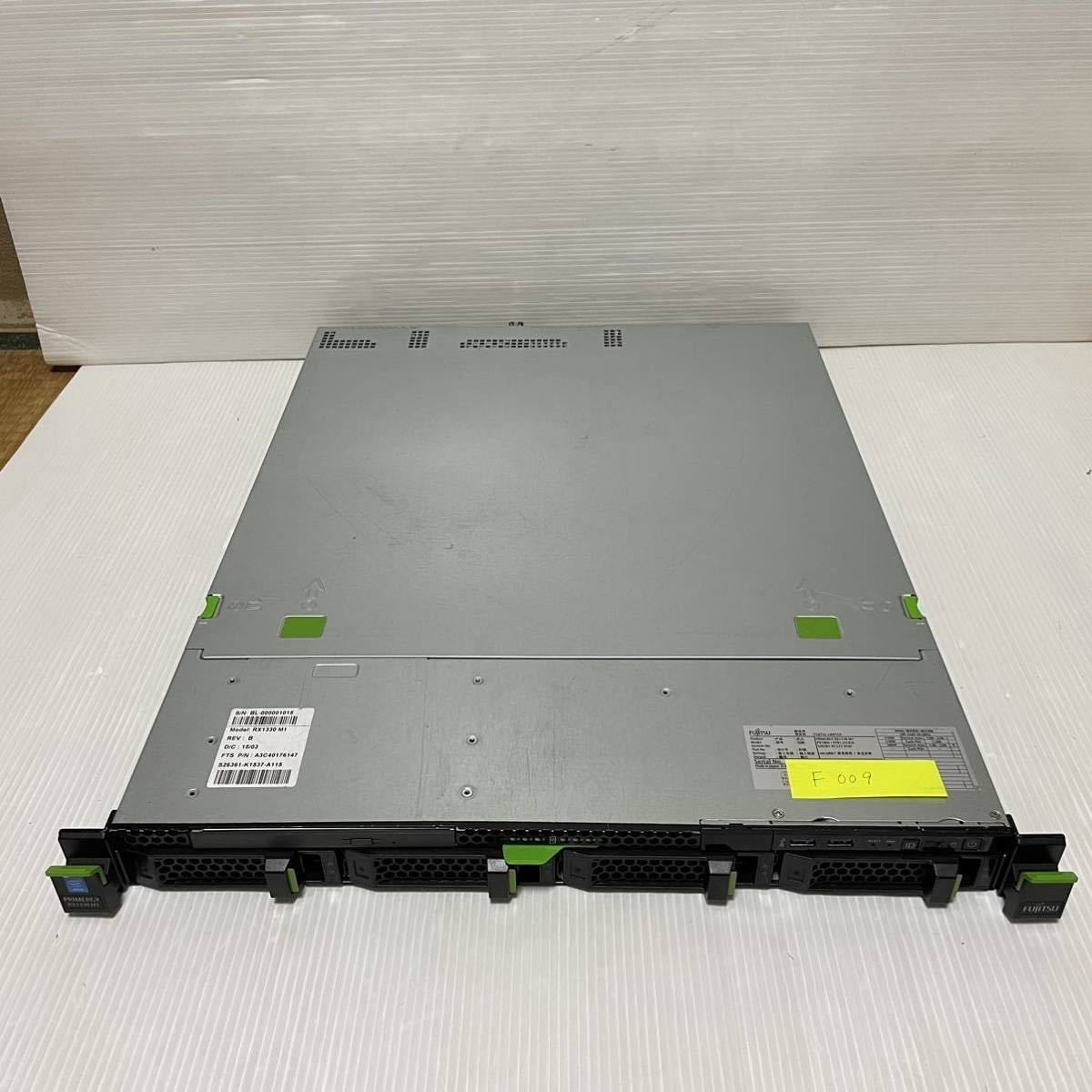 F009】FUJITSU 富士通 PRIMERGY RX1330 M1 メモリー HDD 4TB×2 300GB×2