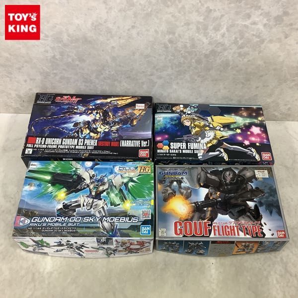 1円〜 1/144 HG 機動戦士ガンダム 第08MS小隊 グフ フライトタイプ HGUC 機動戦士ガンダムNT ユニコーンガンダム3号機フェネクス 他