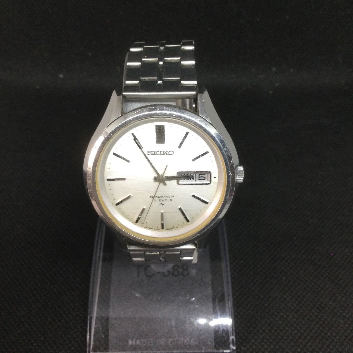 初売りセール SEIKO MATIC-P 33石 5106-8020 自動巻き 稼働 メンズ腕時計 管理番号H620 K299A