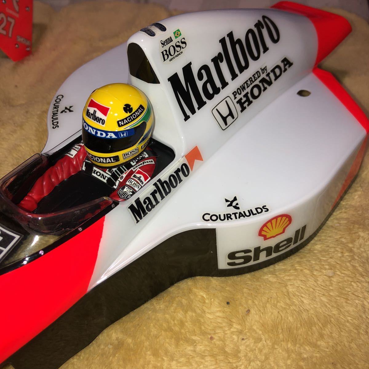 タミヤ RC 1/10 マクラーレン mp4/5 ボディパーツ ◇◇タミヤ1/10 F1 RC マクラーレン MP4/5B 塗装済ボディ 未使用