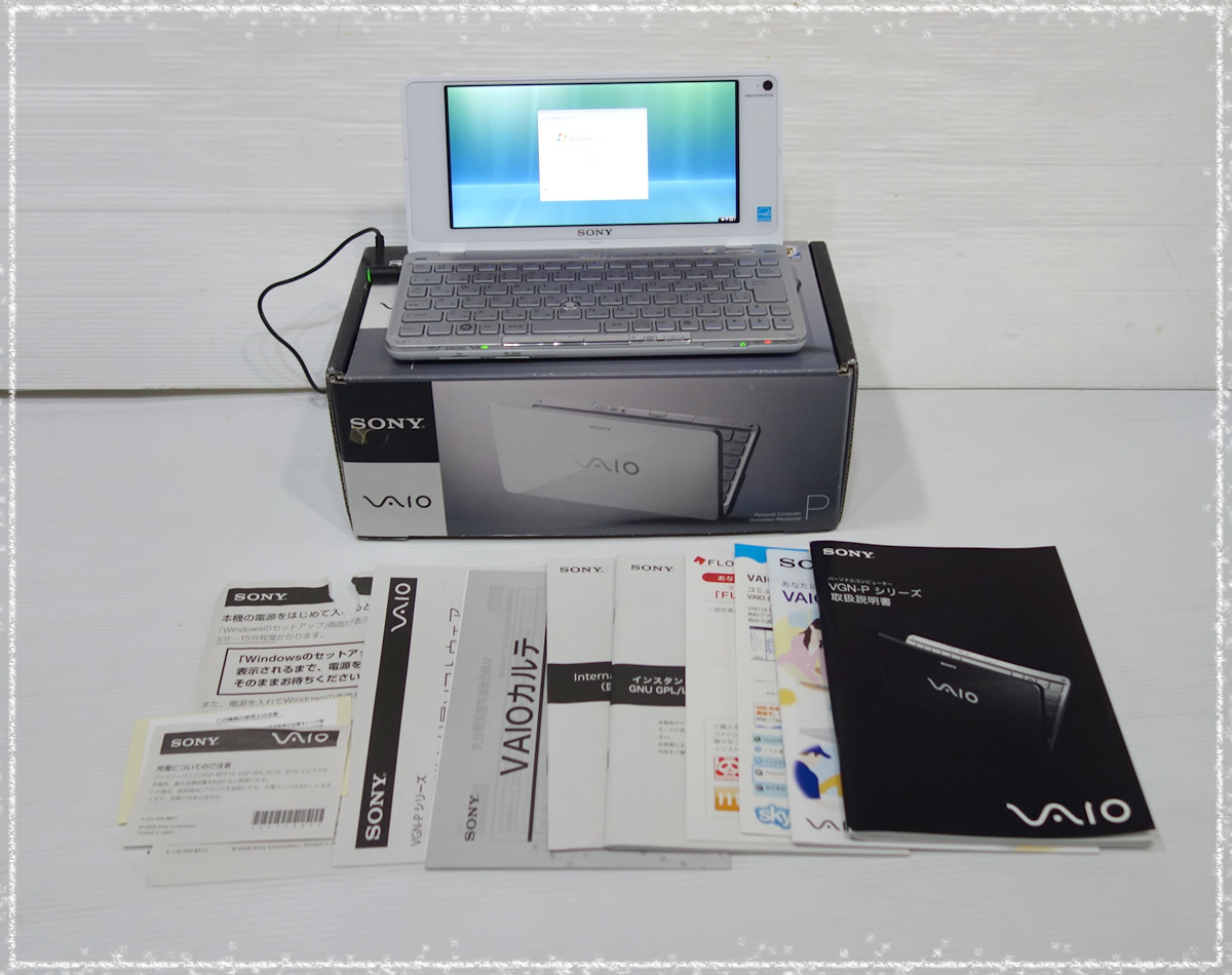 SONY VAIO typeP P VGN-P70H リカバリ済み 美品