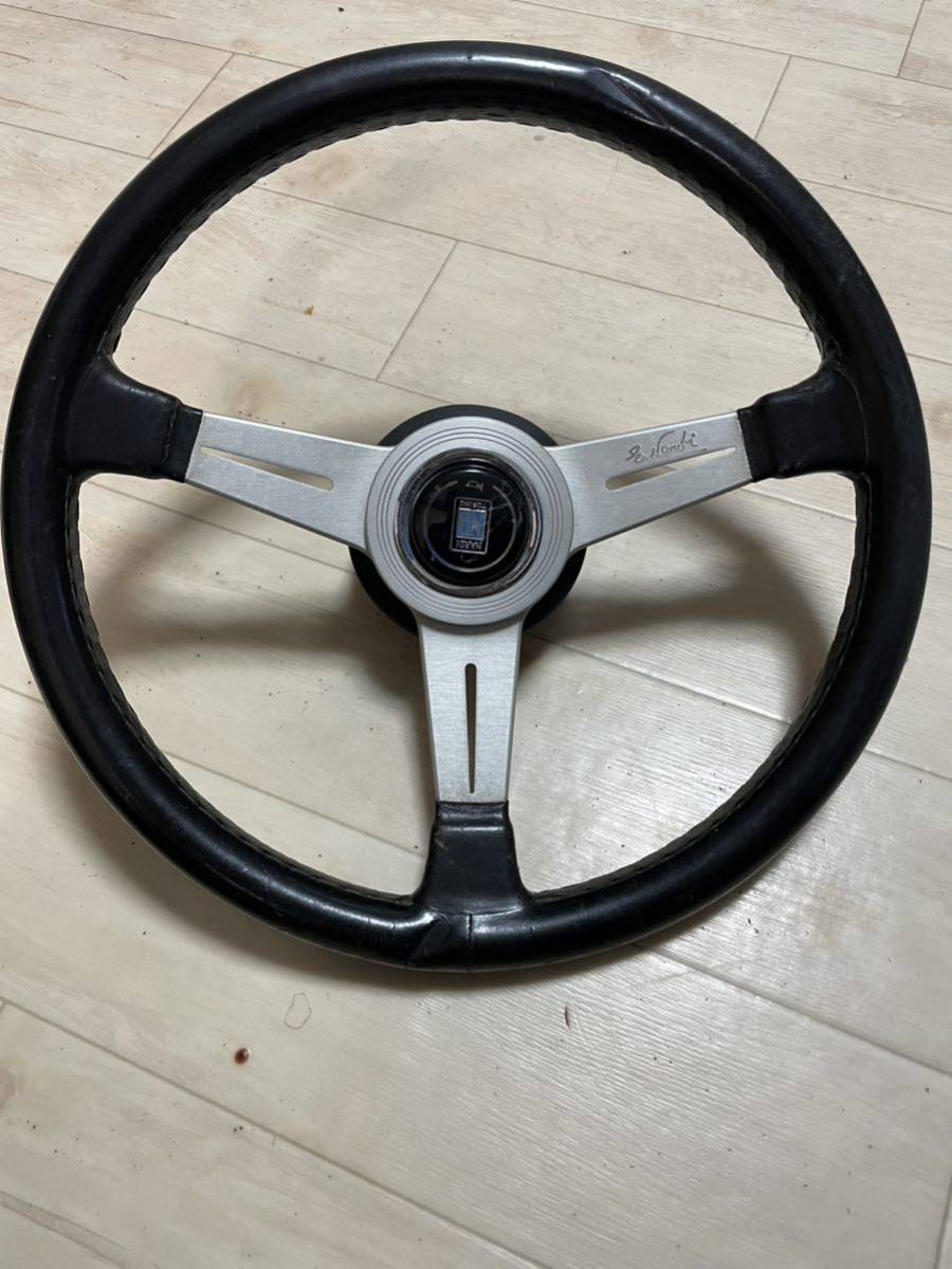 旧車 NARDI NARDI ナルディ クラシック 36Φ 当時物 S13用ボス付き